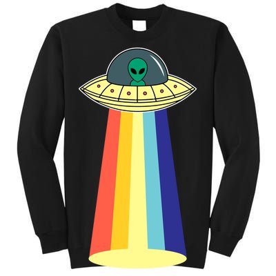 Vintage Alien Tractor Beam Tall Sweatshirt