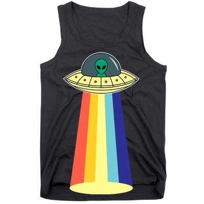 Vintage Alien Tractor Beam Tank Top