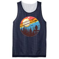 Vintage Alien World Space Battle Mesh Reversible Basketball Jersey Tank