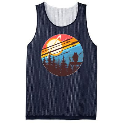 Vintage Alien World Space Battle Mesh Reversible Basketball Jersey Tank