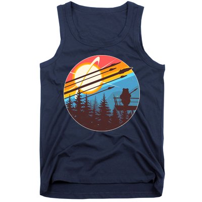 Vintage Alien World Space Battle Tank Top