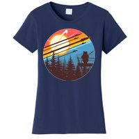 Vintage Alien World Space Battle Women's T-Shirt