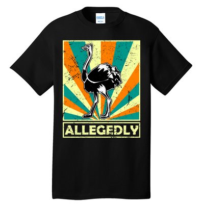 Vintage Allegedly Ostrich Tall T-Shirt