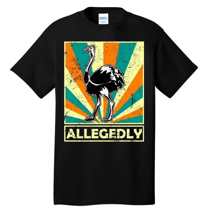 Vintage Allegedly Ostrich Tall T-Shirt