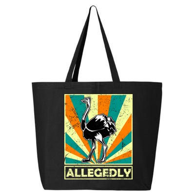 Vintage Allegedly Ostrich 25L Jumbo Tote