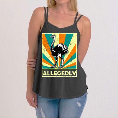 Vintage Allegedly Ostrich Women's Strappy Tank