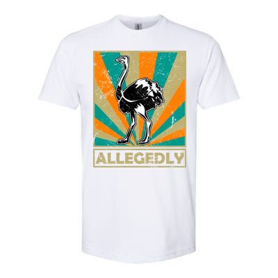 Vintage Allegedly Ostrich Softstyle® CVC T-Shirt