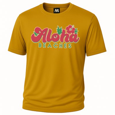 Vintage Aloha Beaches Logo Performance Shirt
