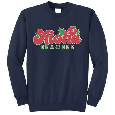 Vintage Aloha Beaches Logo Sweatshirt