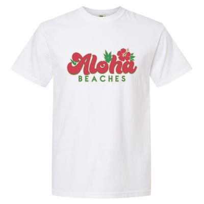 Vintage Aloha Beaches Logo Garment-Dyed Heavyweight T-Shirt