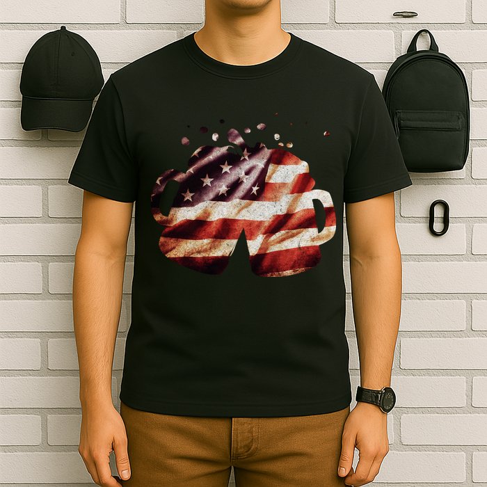 Vintage American Beer Flag T-Shirt