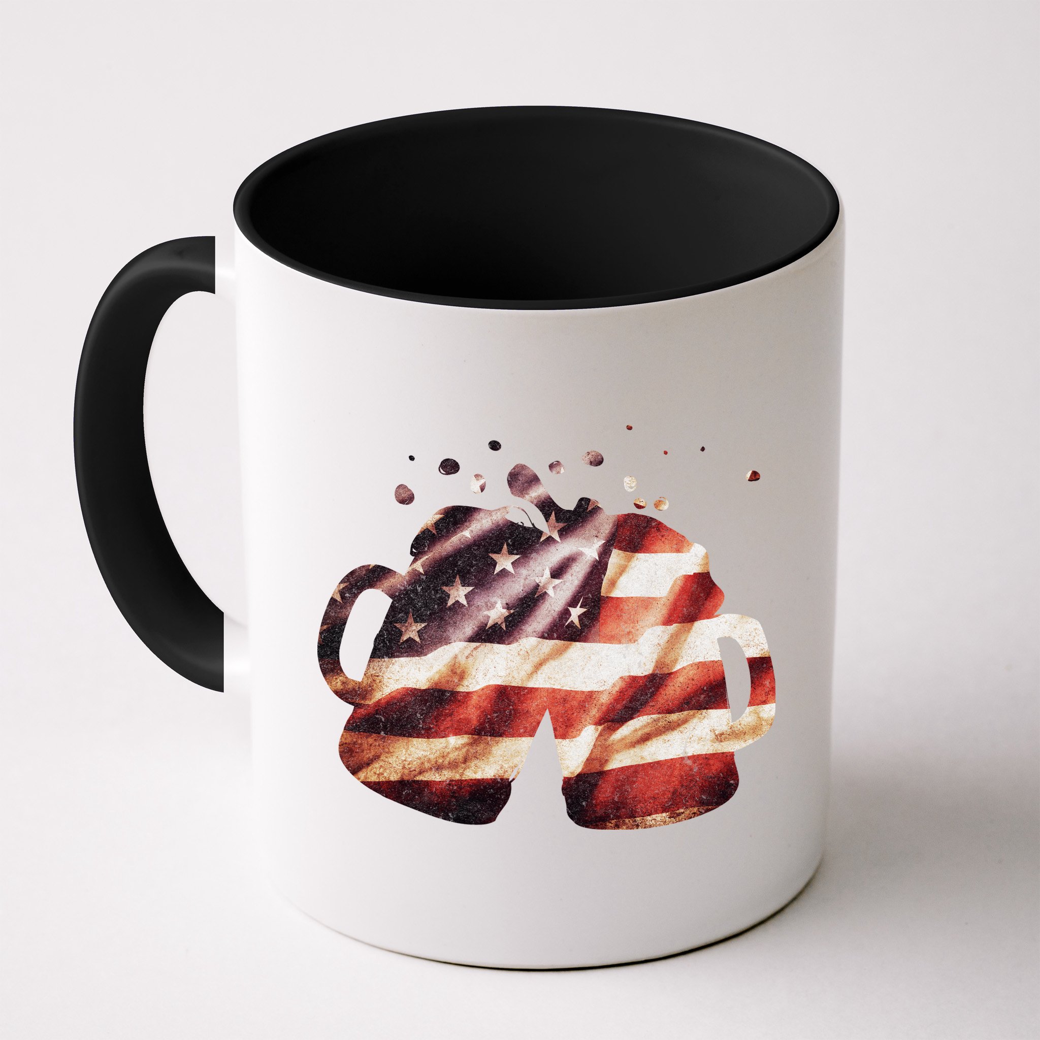 Vintage American Beer Flag Mug