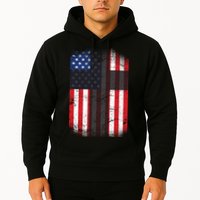 Vintage American Cross Flag Hoodie