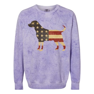 Vintage American Dog Colorblast Crewneck Sweatshirt