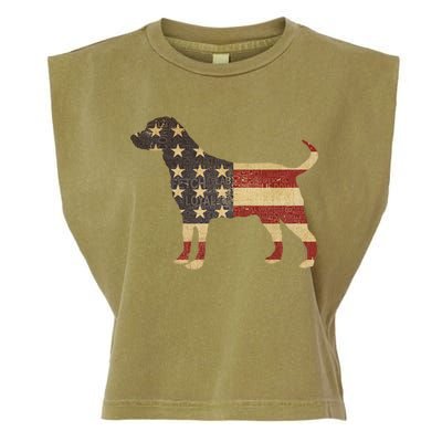 Vintage American Dog Garment-Dyed Women's Muscle Tee