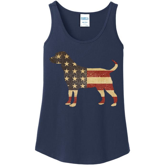 Vintage American Dog Ladies Essential Tank