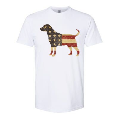 Vintage American Dog Softstyle CVC T-Shirt