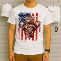 Vintage American Muscle Car Engine T-Shirt