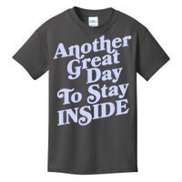 Vintage Another Great Day To Stay Inside Kids T-Shirt