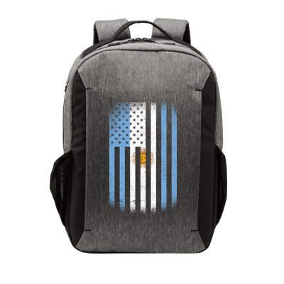 Vintage Argentina Flag Vector Backpack