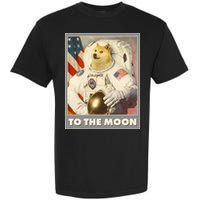 Vintage Astronaut Doge To The Moon Meme Garment-Dyed Heavyweight T-Shirt