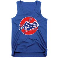 Vintage Atlanta Baseball Sports Logo Tank Top