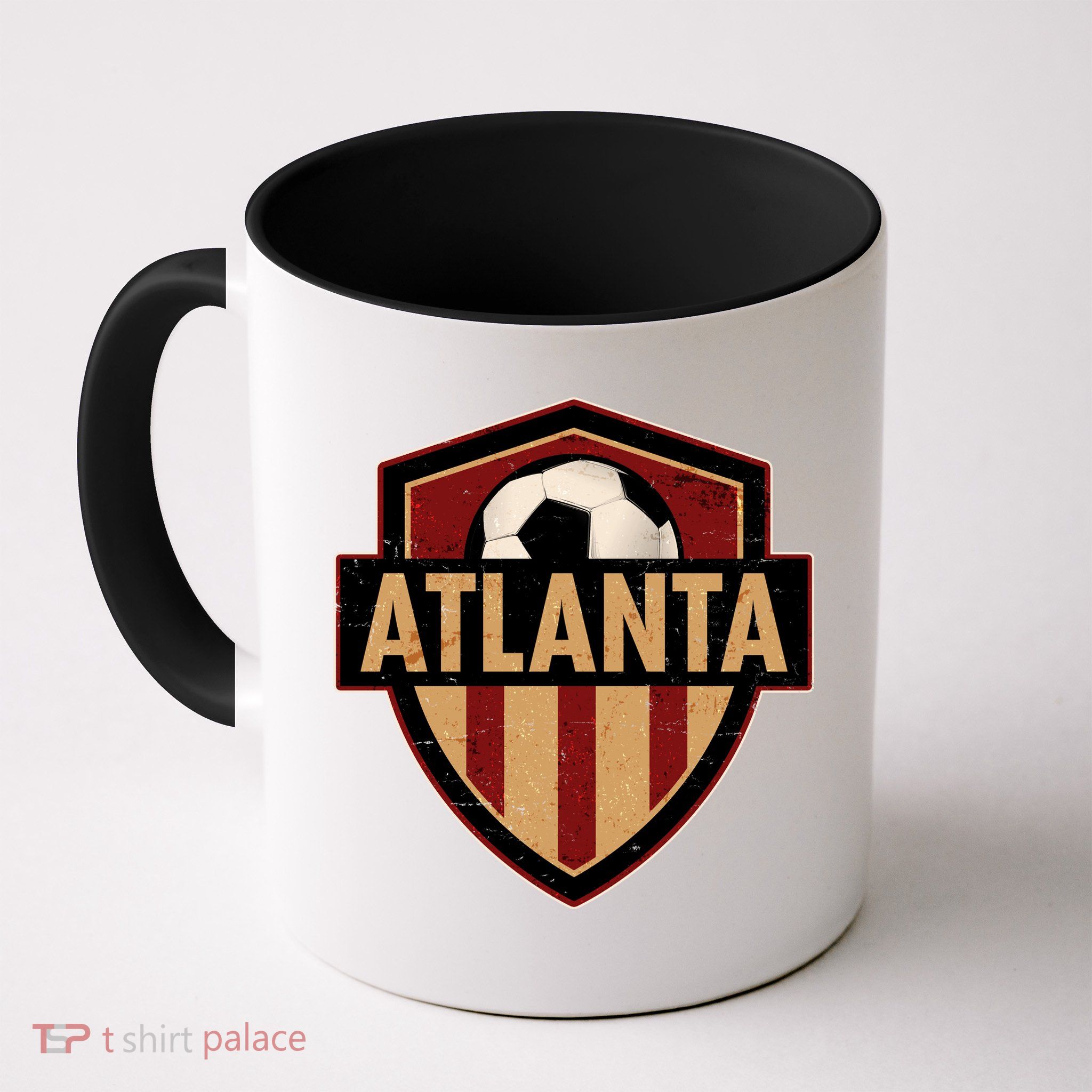 Vintage Atlanta GA USA Soccer Shield Logo Mug