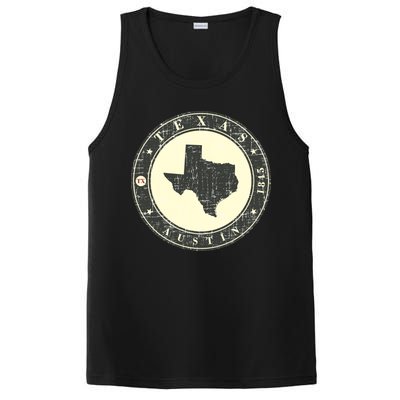 Vintage Austin Texas Logo PosiCharge Competitor Tank