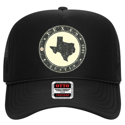 Vintage Austin Texas Logo Trucker Hat