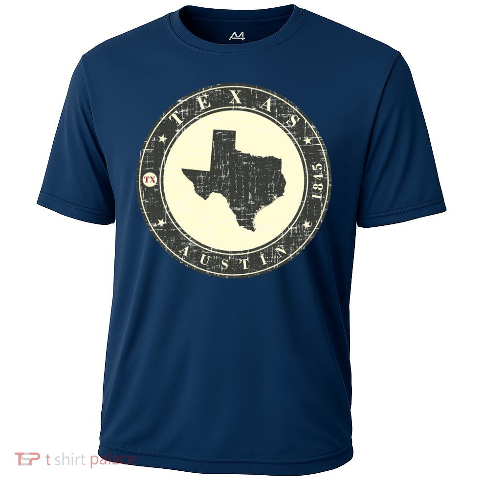 Vintage Austin Texas Logo Performance Shirt