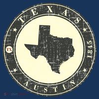 Vintage Austin Texas Logo Performance Shirt