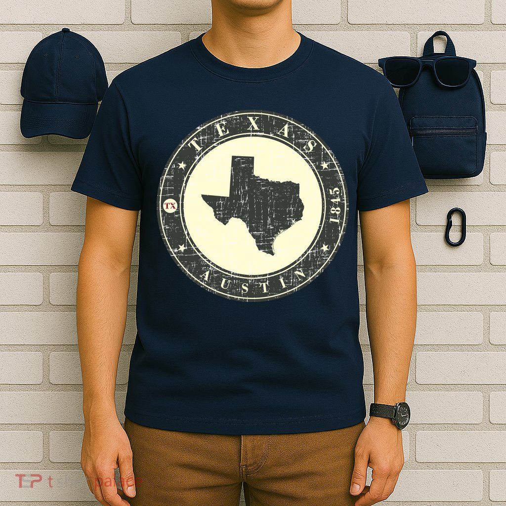 Vintage Austin Texas Logo T-Shirt