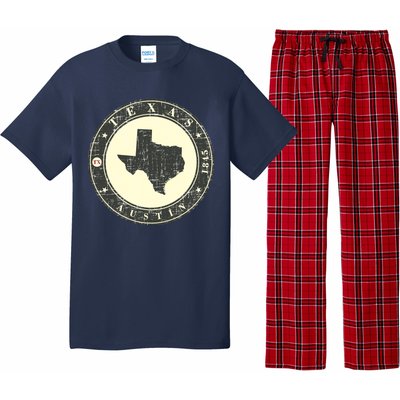 Vintage Austin Texas Logo Pajama Set