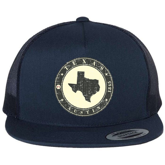 Vintage Austin Texas Logo Flatbill Hat