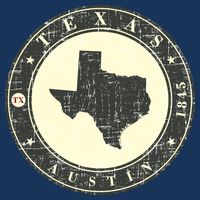 Vintage Austin Texas Logo Flatbill Hat