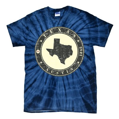 Vintage Austin Texas Logo Tie-Dye T-Shirt