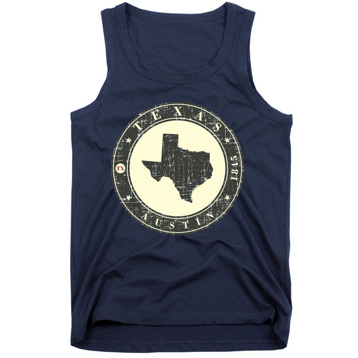 Vintage Austin Texas Logo Tank Top