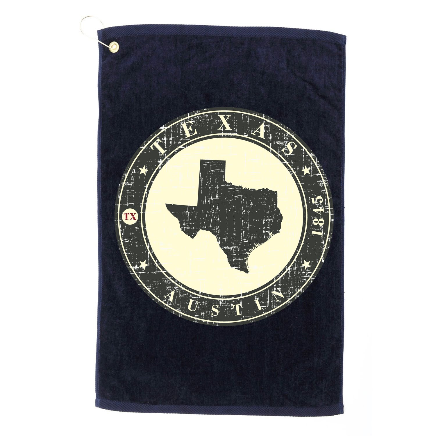 Vintage Austin Texas Logo Golf Towel