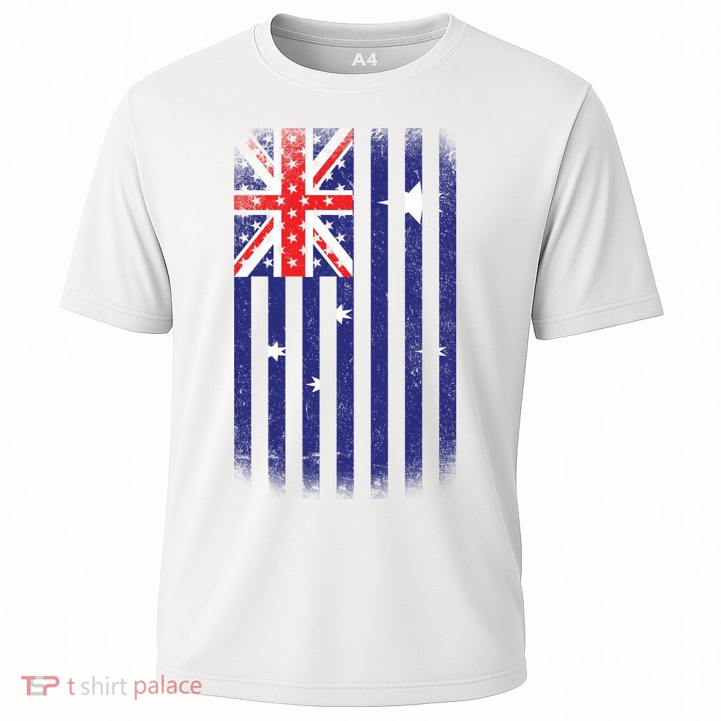 Vintage Australian Flag Performance Shirt
