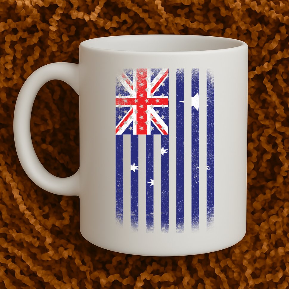 Vintage Australian Flag Mug