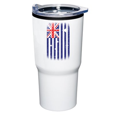 Vintage Australian Flag Tumbler