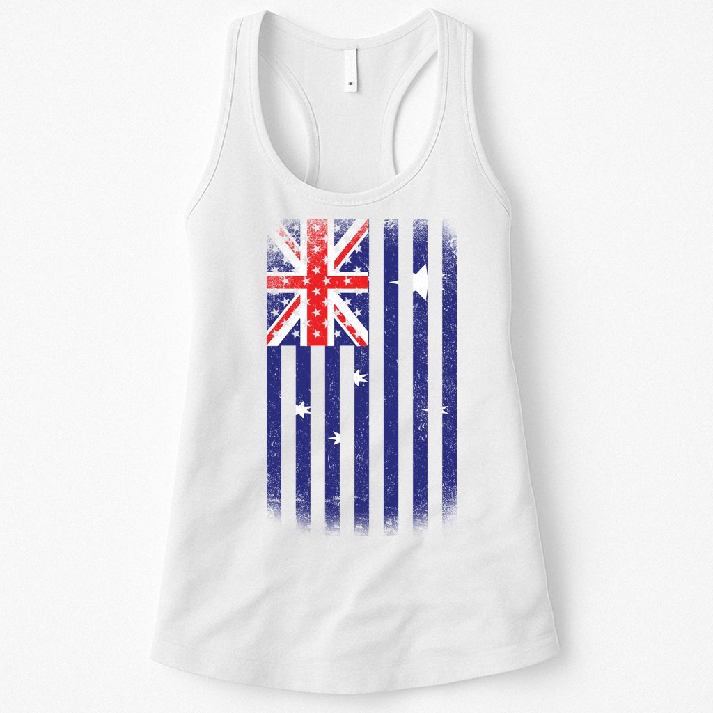 Vintage Australian Flag Womens Tank Top