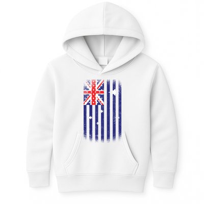Vintage Australian Flag Kids Hoodie