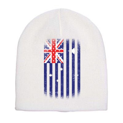 Vintage Australian Flag Short Acrylic Beanie