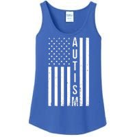 Vintage Autism Flag Ladies Essential Tank