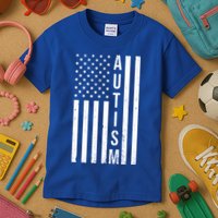Vintage Autism Flag Kids T-Shirt