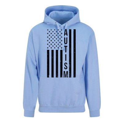 Vintage Autism Flag Unisex Surf Hoodie