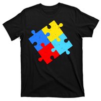 Vintage Autism Puzzle T-Shirt