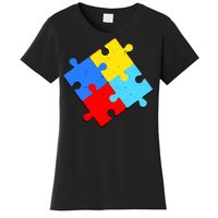 Vintage Autism Puzzle Women's T-Shirt