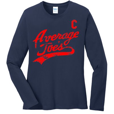 Vintage Average Joe's Gym Ladies Long Sleeve Shirt